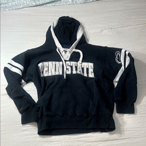 J. America Blue and White Penn State Men's Hoodie